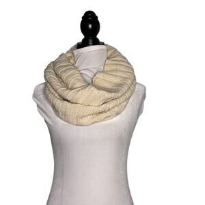 Mossimo Supply Co. Cable Knit Infinity Scarf Off White